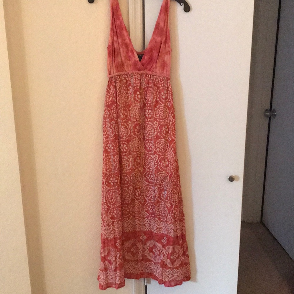 Lucky Brand printed maxi dress